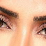 sguardo attraente make up sobrio