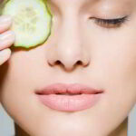 la cura degli occhi con i cetrioli